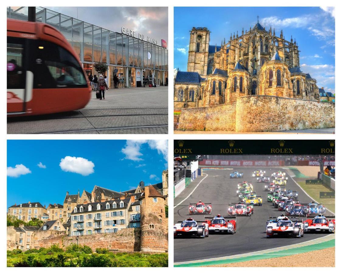 L'Appart K-Za Wifi Fibre Checkin Auto 6 Pers Le Mans Eksteriør bilde
